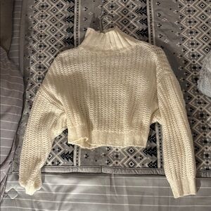 Cozy Cream Turtleneck Sweater